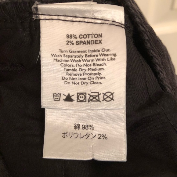 Eddie Bauer stretch corduroy cargo pants, women’s size 8, black. NWOT - Picture 5 of 8